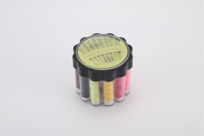 small Sewing Box kit Plastic tool Sewing Needles Discs Home Portable DIY Travel Needle Set Tool Sewing Kit Supplies
