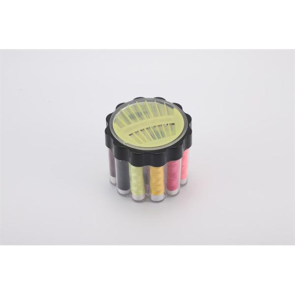 small Sewing Box kit Plastic tool Sewing Needles Discs Home Portable DIY Travel Needle Set Tool Sewing Kit Supplies