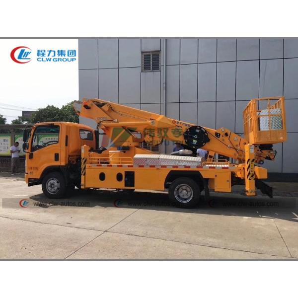 Тележка рабочей платформы прямого заграждения Isuzu 98HP воздушная