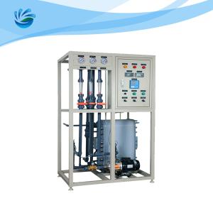Planta ultra pura industrial do sistema RO do tratamento da água com EDI