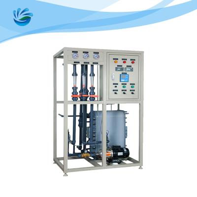 Planta ultra pura industrial do sistema RO do tratamento da água com EDI