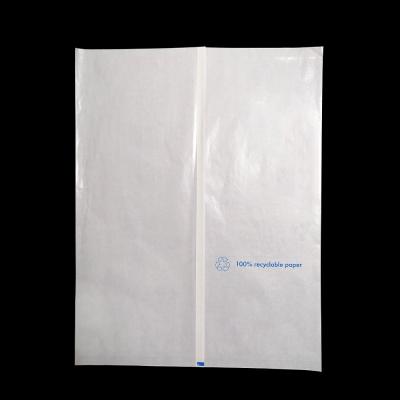 Sacos revestidos encerados transparentes feitos sob encomenda do almoço do papel glassine