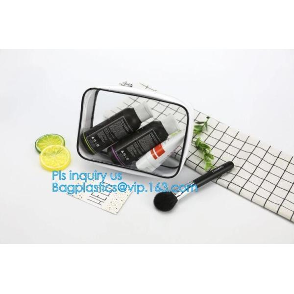 Cosmetic Bag Make up Organizer Bag Waterproof PVC Makeup Bag, travel clear pvc makeup bag cosmetic bag, vacation beach p