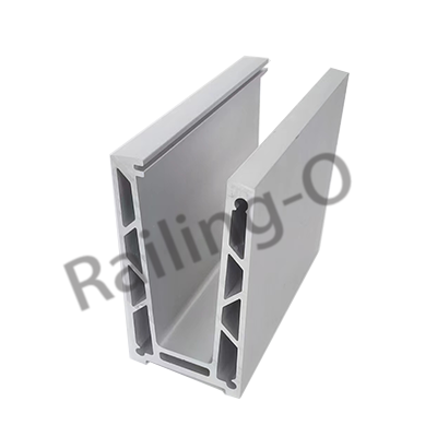Aluminum Base Channel with Integrated RGB LED Light Design Ground-Mounted 2500mm A003