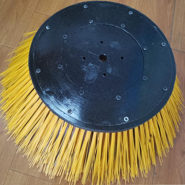 Deburring 710mm Hako 6000 cerdas de escova da máquina da lavagem da estrada