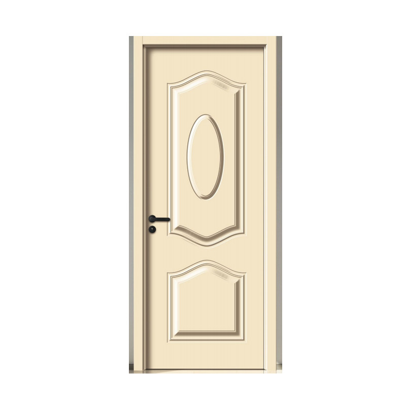Factory Price Other 3 Panels Solid Door Core Primer Molded Room Carving Interior Wooden Doors for Apartment