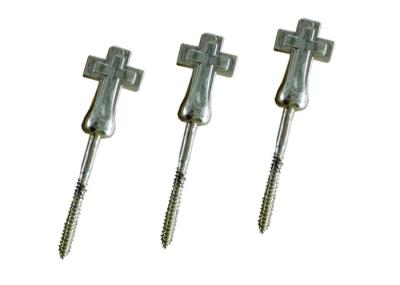 Suporte de harmonização por atacado do hardware modelo transversal do caixão, fornecedores dos encaixes do caixão do parafuso