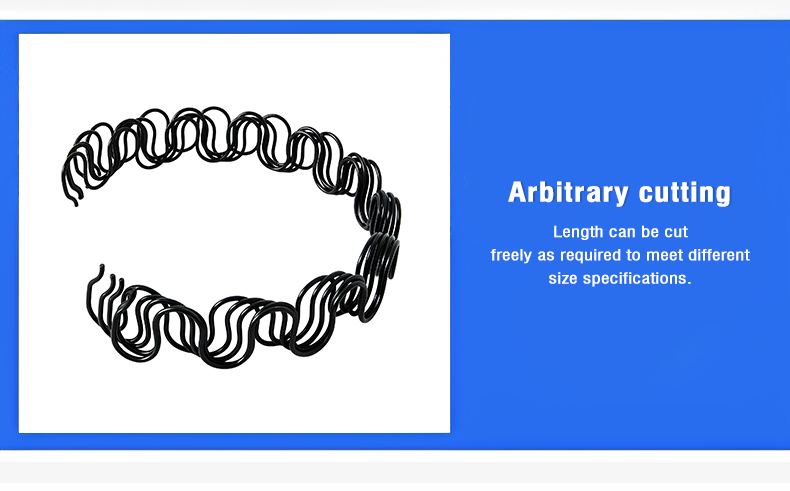 Custom Steel Wire Coil Multi-functional Sofa Seat Anti-collapse Spring Hardware Fittings Gold Self-cut Durable Furniture Springs