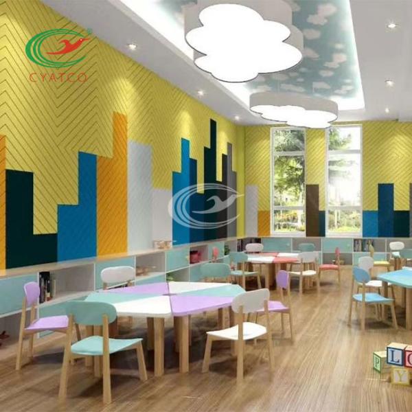 Durable Harmless PET Felt Panels Acoustic Multipurpose Noise Reduce