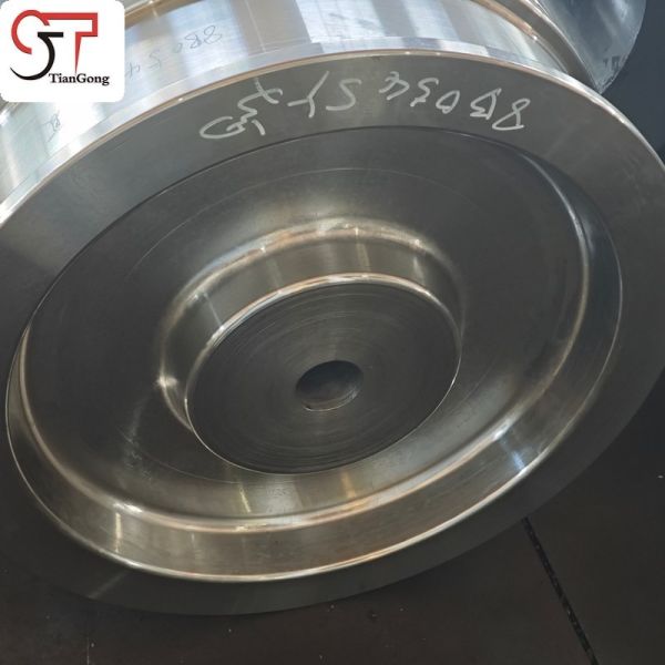 Forged Crane Wheel For Overhead Crane Trolley Running Mechanism Components