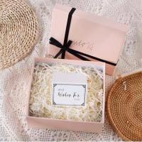 Lujo tapa rígida y caja base para la noche luz aroma piedra y baño conjunto de regalos