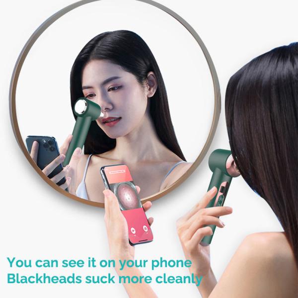 Microdermabrasion Pore Deep Cleansing Facial Machine Electric Blackhead Remover Vacuum 200g