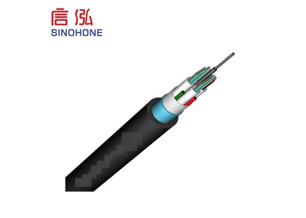 Ribbon Outdoor Fiber Optic Cable Flame Resistance For Access Network