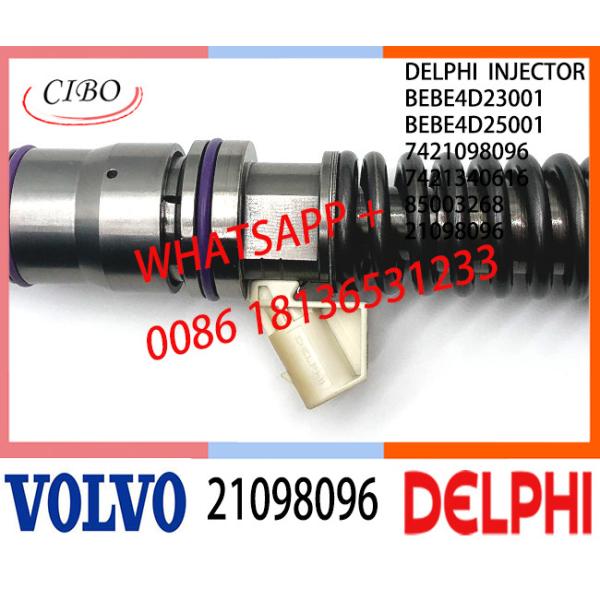 Fuel engine Diesel Injector 21098096 BEBE4D23001 BEBE4D25001 20198087 21340616 85003268 for VOL PENTA MD STAGE II