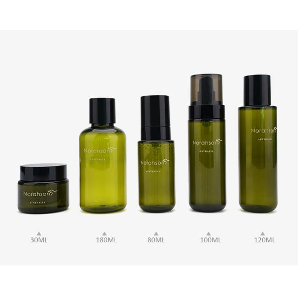 30ml 180ml Plastic Lotion Bottle Set Cream Toner Jar Multi Purpose