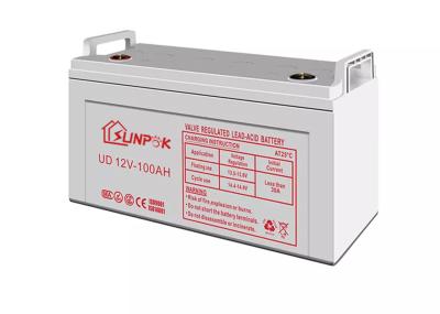 a bateria do gel de 100Ah 200Ah 12V autoriza sistemas solares com armazenamento de energia eficiente
