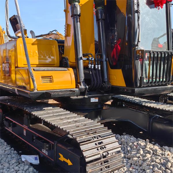 Pequena Sy115 Usadas Sany escavadeiras equipamento de rastreamento 11T