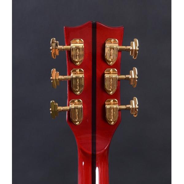 Customized acoustic guitar, 43 inch Jumbo guitar, Quilt Vine Viper red, Guitarra acustica
