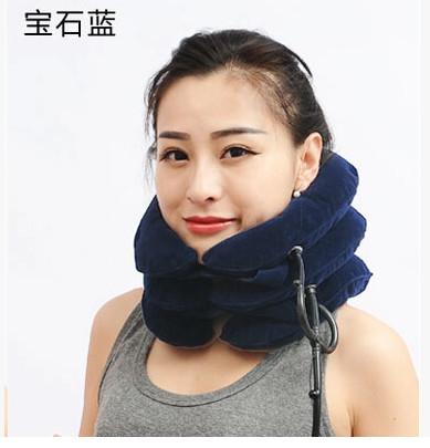 Épine cervicale de ménage de cou de soutien de traitement multicolore gonflable portatif de collier