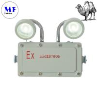 Lumière de secours pour issue de secours 2*5W, antidéflagrante, pour zones industrielles, zones minières, usines chimiques, installations pétrolières et gazières, hôpitaux