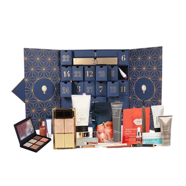 Подарок рождества коробки календаря пришествия artpaper картона C2S изготовленный на заказ