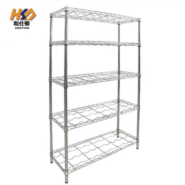 0.9M 500KGS Storage Wire Shelves Heavy Duty Metal Shelving Unit 24 Wide Odm