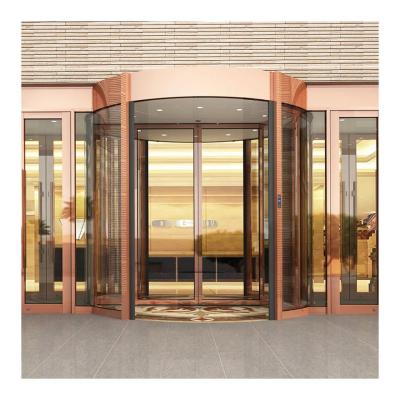Commercial Electrical Revolving Door With Revolving Functionality