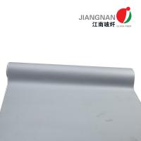 Grey Silicone Fiberglass Cloth Silicone a enduit le tissu de fibre de verre d'une meilleure résistance à l'abrasion