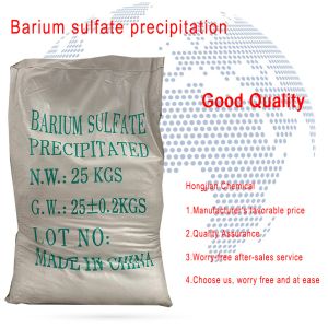 High-Purity Barium Sulfate Precipitate BaSO4 as Colorless Crystal Filler and Opacifier
