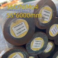 DIN 1.6511 Barre ronde en acier 55 mm Dia 36CrNiMo4 / Surface noire laminée à chaud