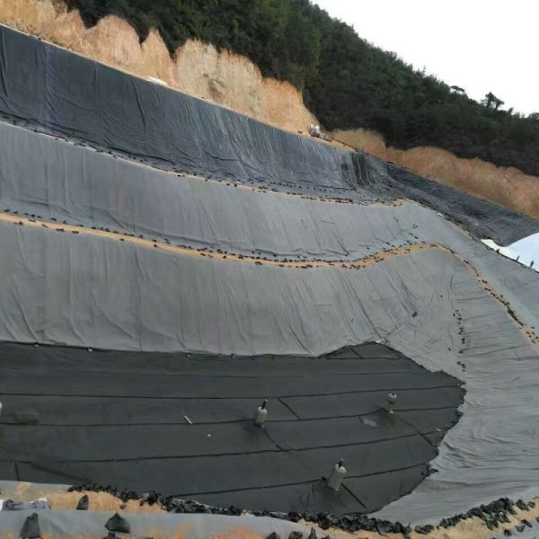 Waterproofing Geo Membrane Construction 0.5mm Hdpe Geomembrane Pond Liner