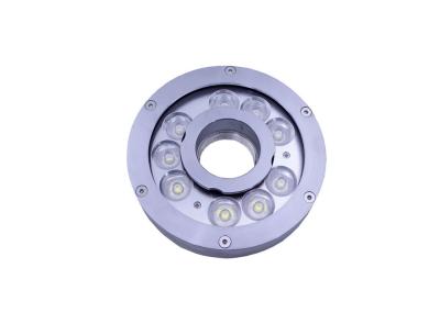 IP68 Waterproof LED Fountain Ring Light Stainless Steel Underwater  LED Lights