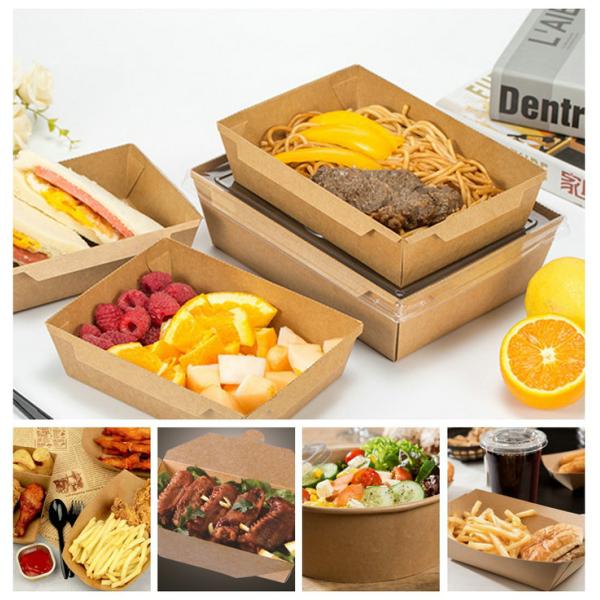 300gsm +15g PE cubrió el papel de Brown Kraft para la caja fuerte 61 * los 86cm de la comida de las fiambreras