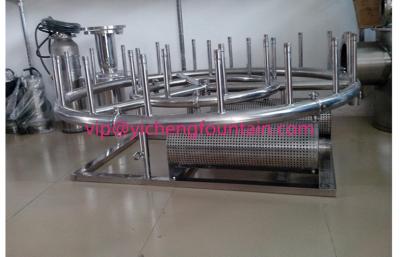 Custom Water Fountain Equipment Fully Stainless Steel Water Fountain Pipe Frames