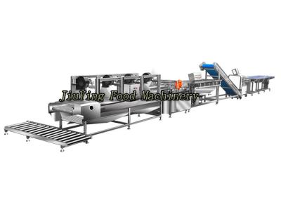 Linha de produção automática da salada, linha de processamento frondosa 380V da salada