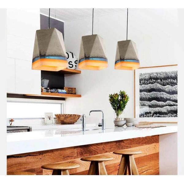 Industrial Style Retro Restaurant Bar Chandelier Clothing Shop Cafe Corridor Aisle Cement Lamp(WH-VP-242)