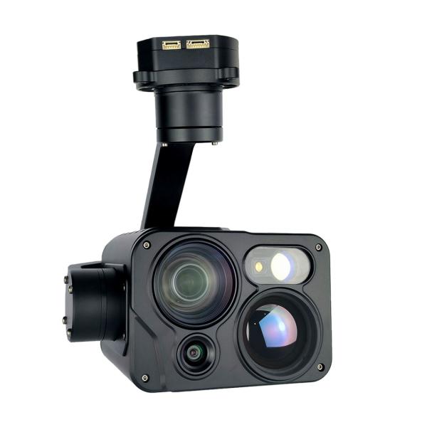 High Performance Drone Camera with 30X Optical Zoom 1080P Fixed-focus and Four-sensor Gimbal for UAV