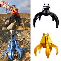 Desfaça-se de Mini Excavator Rock Grapple, máquina escavadora Rock Grab do ODM do OEM