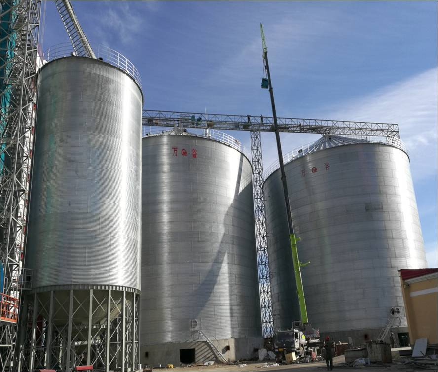 Good anti‑corrosion performance and long service life safe grain storage and