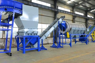 Shampoo  Plastic Bottle Recycling Equipment , HDPE PET Bottle Washing Plant