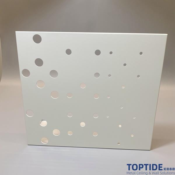 CE Ceramic White Patterned 2.5mm Wall Facade Panels For Hallway