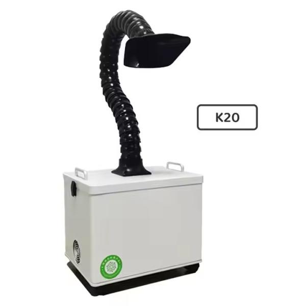 Высокоэффективный K20 очистка дыма портативный экстрактор дыма сварка сварка дымопоглощающий очиститель пыли