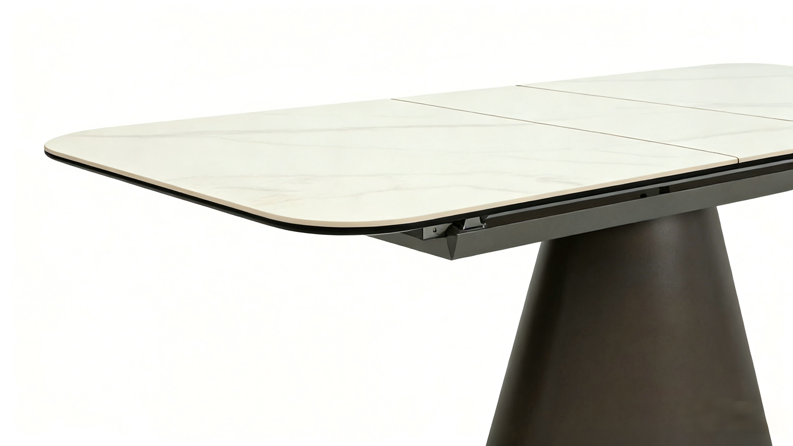 Extendable Dining Table With 12MM Thickness Sintered Stone Ceramic Table Top Metal Leg Multiple Functions Table Sets