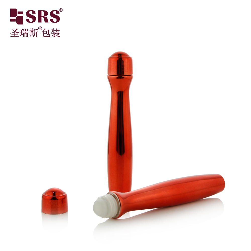 Recyclable PETG Roller Ball Bottle 360 Degree Massage Design for Body And Facial Serum Oil