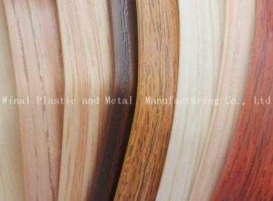 Cabinet highlight edge banding,PVC,ABS,double color,color & size can be customized.