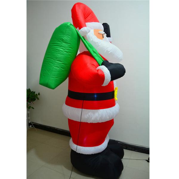 Christmas inflatable santa claus, christmas decoration led inflatable santa claus, santa yard outdoor decoration