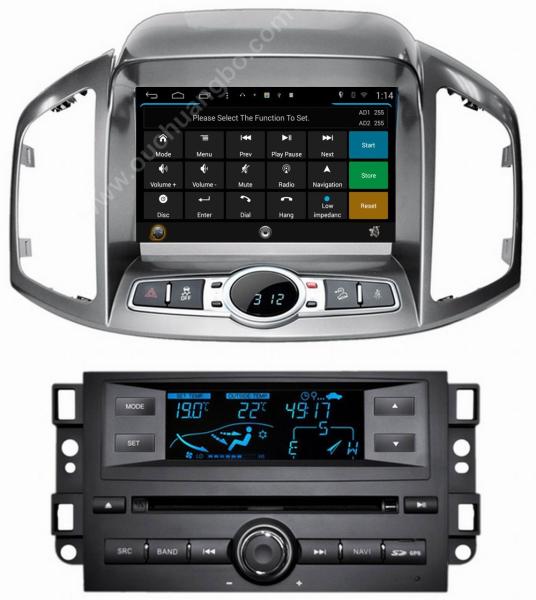 Ouchuangbo S160 Chevrolet Captiva 2011 multimedia gps radio navi DVD android 4.4 1024*600