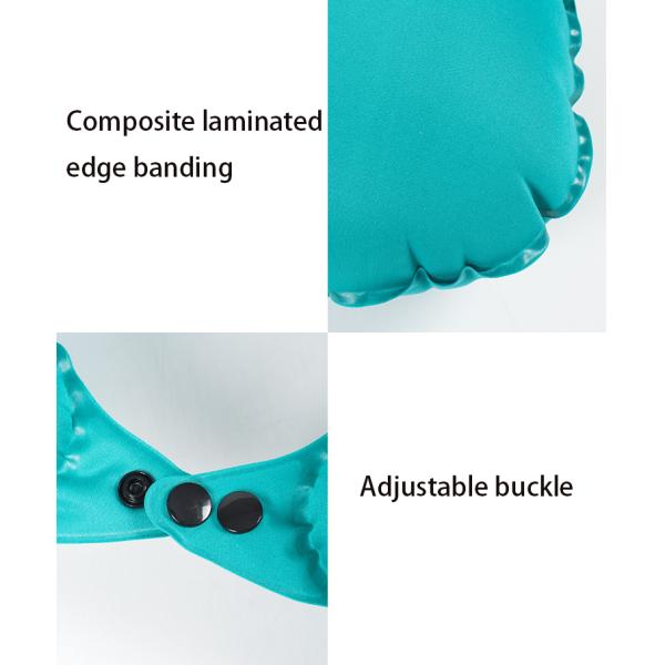 Removable and Washable Customized Wash Label Design Push-Type Travel Sleeping Pillow