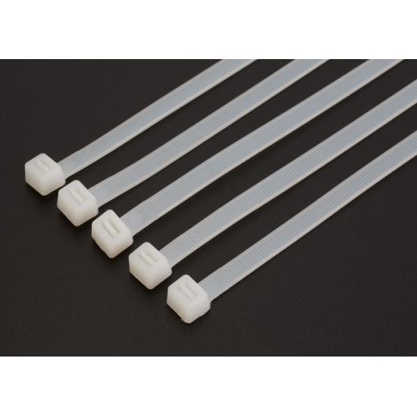 Extra Long Multi Colored Zip Ties , Flat  Zip Lock Cable Tie 2.5 X 100mm