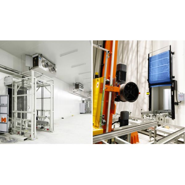 Cold Storage Warehouse Pallet Stacker Crane ASRS Logistics Center Automatic Storage And Retrieval System